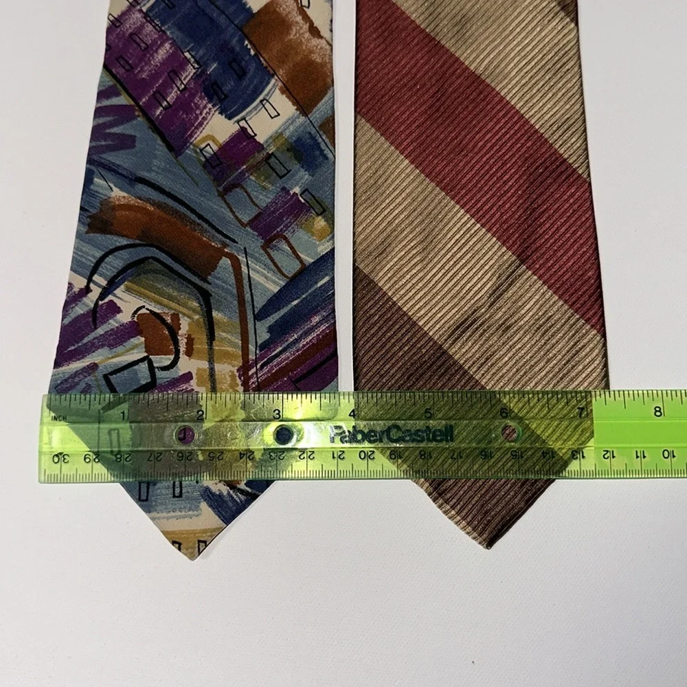 4 MENS VINTAGE TIES